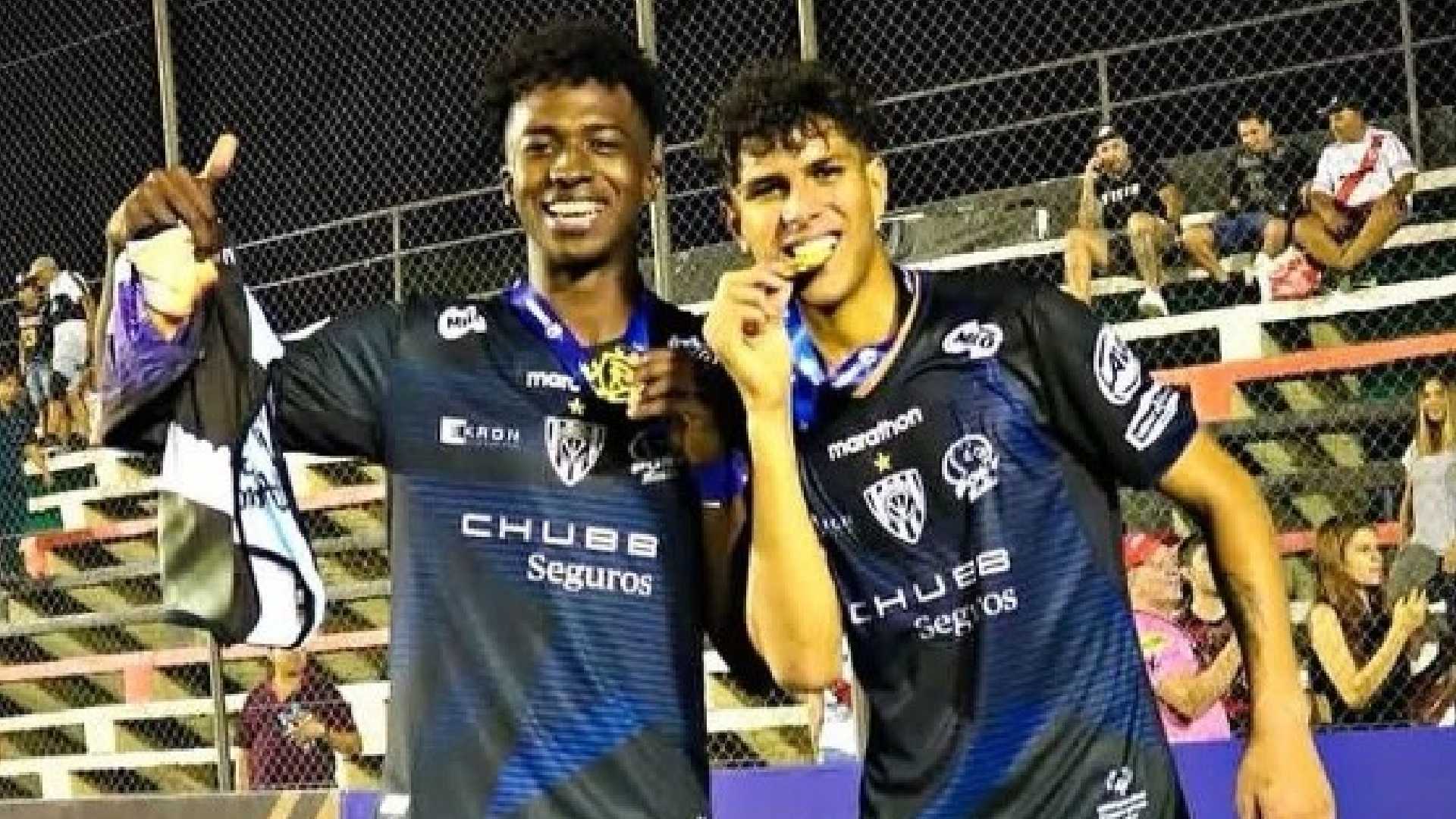 Pacho e Hincapié en sus inicios